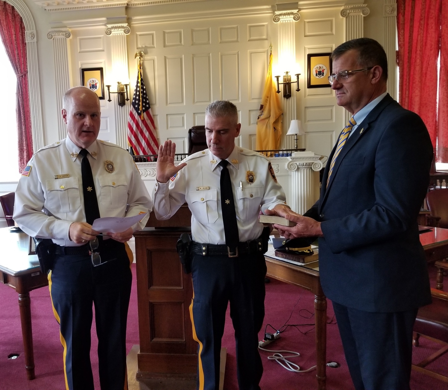 Morris County Richard A. Rose Promoted to Undersheriff Sheriffs